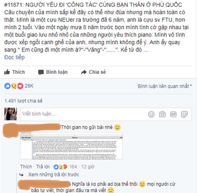 yeu nhau 7 nam, co gai chet lang khi phat hien nguoi yeu di "cong tac" cung co ban than - 1