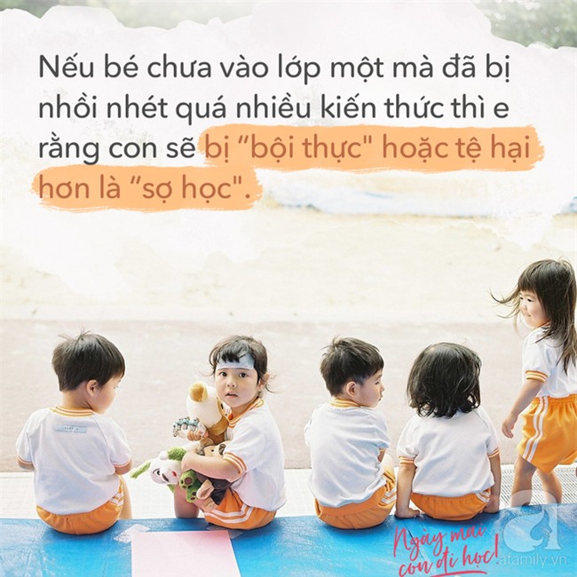Cách dạy bơi thông minh nhất là đẩy con xuống nước, hành trang cho con vào lớp một cũng vậy! - Ảnh 4.