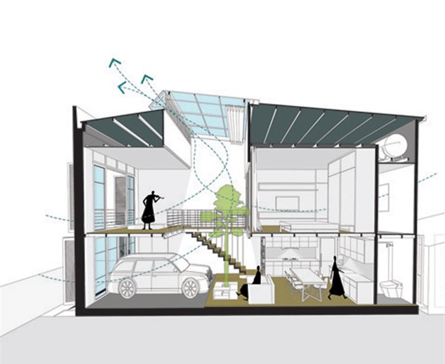 ngo ngang can nha hai tang 46m2 chi 480 trieu dong dep nhu mo cua vo chong tre ha noi - 13