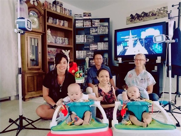 chuyen mang bau song thai voi chong tay nhu ky tich cua me viet ti hon chi nang 27kg - 12