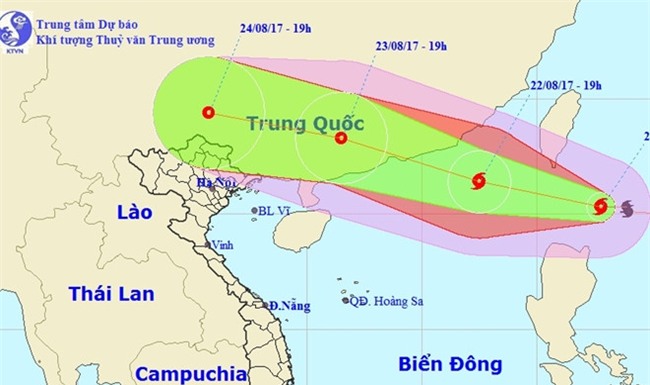 Bao Hato tang toc va manh len, co the di vao dat lien Bac Bo hinh anh 1