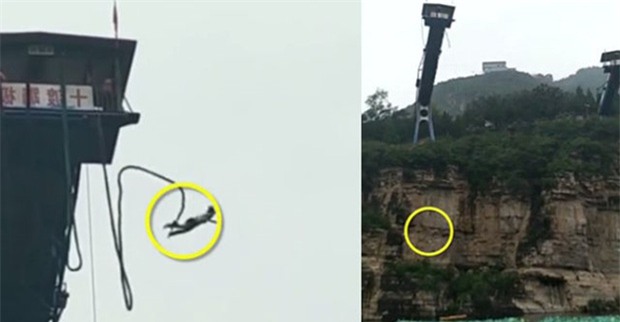 Trung Quốc: Hào hứng nhảy bungee, cô gái 17 tuổi rơi thẳng xuống sông ở khu thắng cảnh nổi tiếng - Ảnh 2.