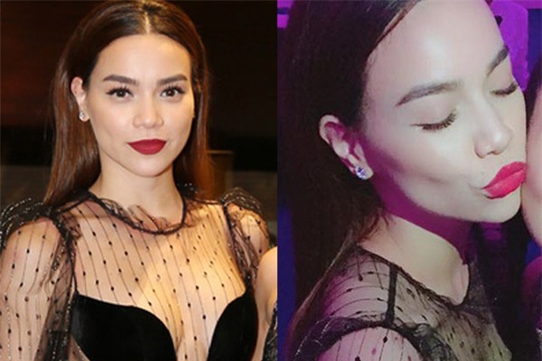 Nhận giải Biểu tượng nhan sắc của năm, nhưng Hà Hồ lại mắc lỗi trang điểm vì mi dày và son đậm - Ảnh 4.