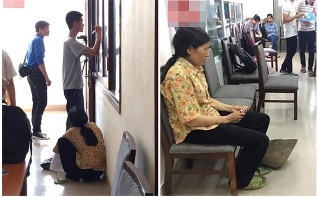 Người mẹ cầm nón rách đợi con trai nhập học và câu chuyện khiến bao người rơi nước mắt