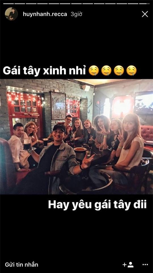 Ngay sau đó, Huỳnh Anh đăng tải hình ảnh kèm dòng chia sẻ mang hàm ý bị cho là