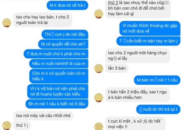 Cô gái cho bạn thân mượn chó cưng vài chục triệu để chữa trầm cảm, bạn khỏi bệnh rồi không trả mà im ỉm bán luôn - Ảnh 3.