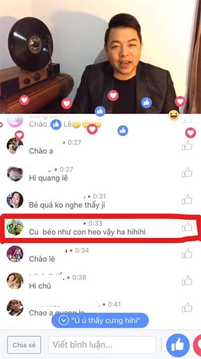 quang le nhe nhang ma sau cay dap tra antifan khi bi che qua beo hinh anh 1