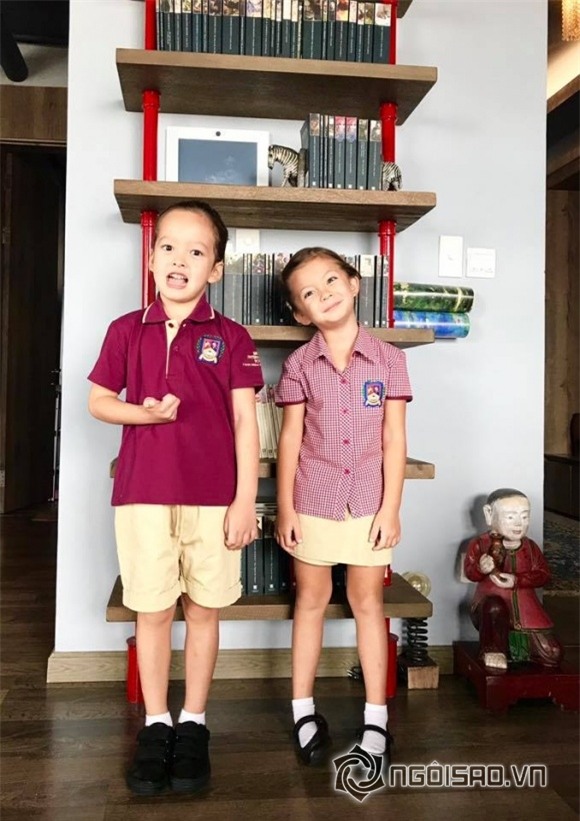 Hồng Nhung, con của Hồng Nhung, diva Hồng Nhung, mức học phí của con Hồng Nhung,chuyện làng sao,sao Việt