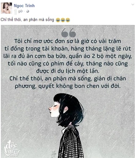 Ngọc Trinh: Tôi muốn kiếm vài trăm tỷ rồi sống an phận, không bon chen với đời-2