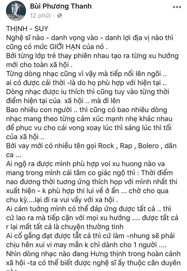 Phương Thanh bất ngờ lên tiếng bênh vực Đàm Vĩnh Hưng, phản pháo Tùng Dương - Tin sao Viet - Tin tuc sao Viet - Scandal sao Viet - Tin tuc cua Sao - Tin cua Sao