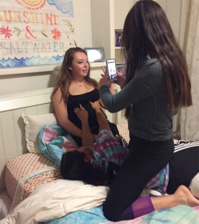 Bất ngờ với hậu trường sống ảo của giới trẻ-6