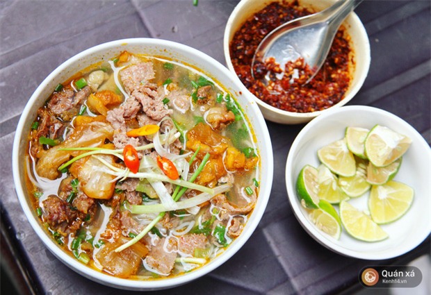 Ở Hà Nội có một món bún rất lạ: đầy ắp thịt bò mà chỉ có 25k-3