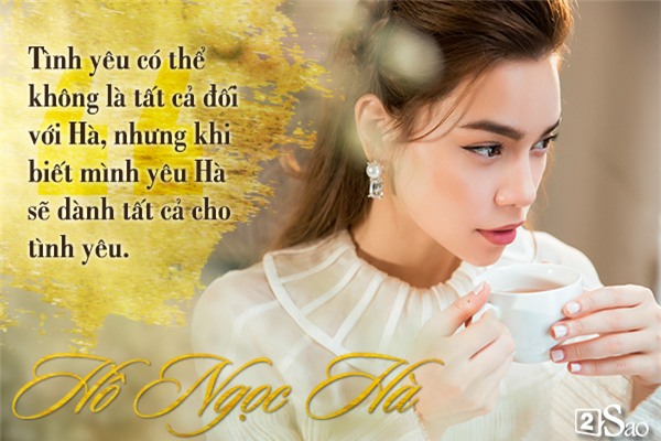 Châm ngôn tình yêu đóng mác Hà Hồ sau nhiều cuộc tình... vỗ cánh bay-1