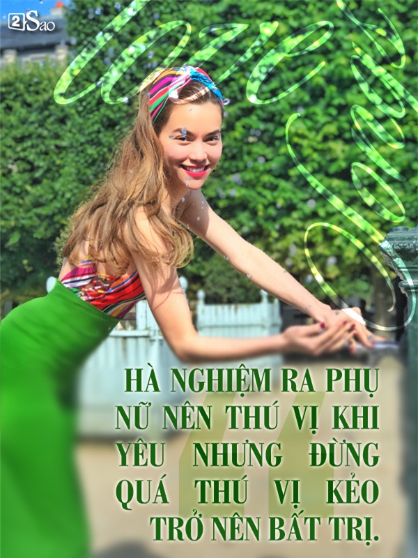 Châm ngôn tình yêu đóng mác Hà Hồ sau nhiều cuộc tình... vỗ cánh bay-4