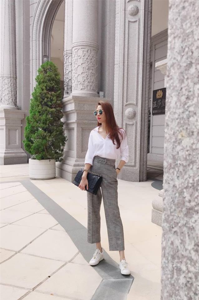 Kỳ Duyên, Ngọc Trinh rủ nhau diện đồ trễ nải trong street style tuần này - Ảnh 6.