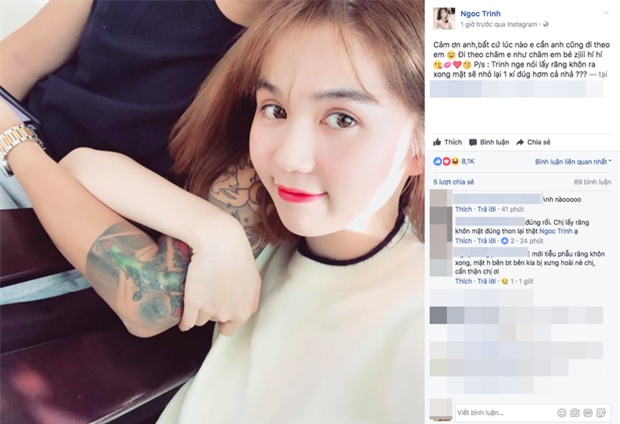Sự thật phía sau hình ảnh Ngọc Trinh hạnh phúc bên bạn trai mới - Ảnh 1.