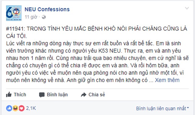ban trai cham dut moi tinh mot nam chi vi co gai mac "benh kho noi" khi ngu - 1