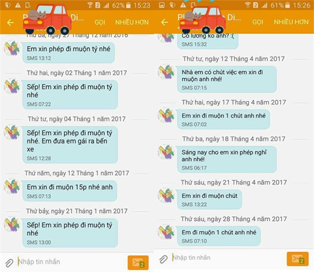 chet cuoi voi "thanh" di lam muon lien tuc, vien co ti ly do de xin sep - 1