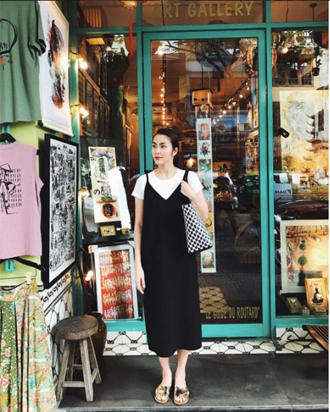 "giau nut vach" nhung ngoc nu tang thanh ha van xach tui co vai chuc ngan dong - 1