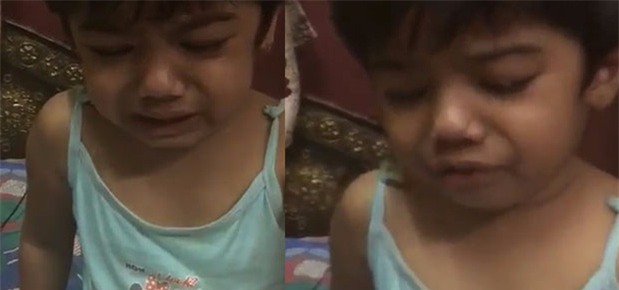 Bé gái bị tát khi học toán, khóc lóc trong sợ hãi “xin làm ơn nhẹ tay với con” - Ảnh 1.