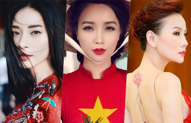 Mỹ nhân Vbiz cùng tuổi, ai xinh đẹp và trẻ trung hơn? - Ảnh 2.