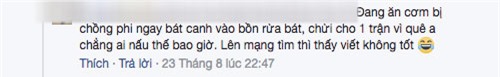 nau rau cai voi nuoc luoc ga, vo bi chong hat do noi canh vi "que anh chang nau the" - 3
