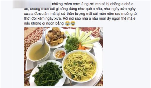 nau rau cai voi nuoc luoc ga, vo bi chong hat do noi canh vi "que anh chang nau the" - 6