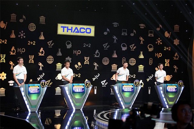 Nhật Minh tạm thời vượt lên dẫn đầu nhờ trả lời đúng từ khóa.