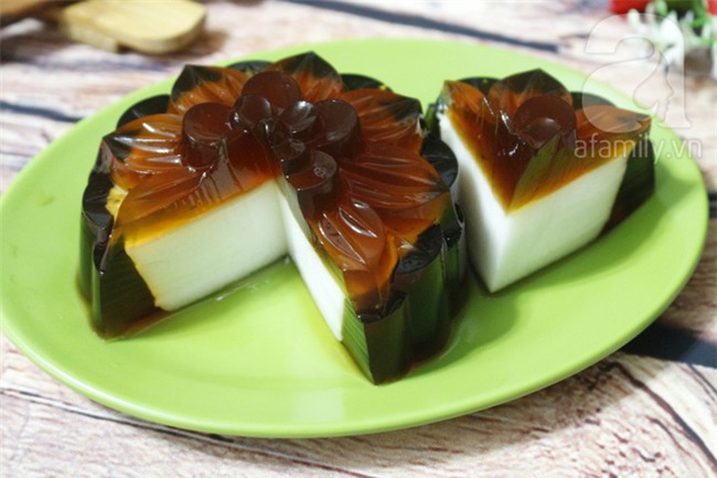 Bánh Trung thu rau câu cà phê nhân sữa dừa - món ngon không thể bỏ qua - Ảnh 7.