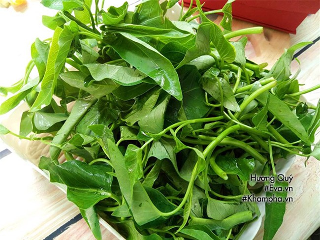 canh ghe nau rau muong nong hoi ngot lim, ca nha hup xi xup - 3