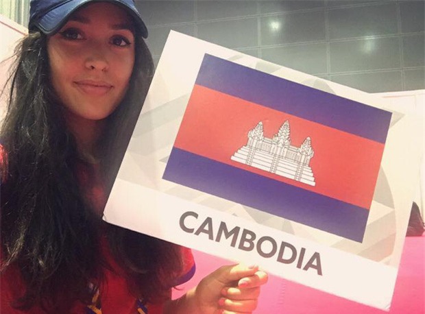 Vẻ đẹp lai của hot girl Taekwondo Campuchia gây sốt tại SEA Games 29 - Ảnh 8.
