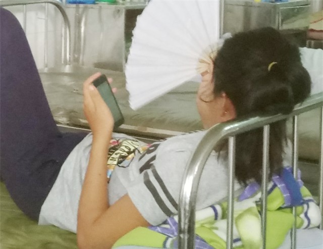 Cháu Lý Thị Kiều Oanh bị mất tích và trở về nhà trong tình trạng hoảng loạn tâm thần.