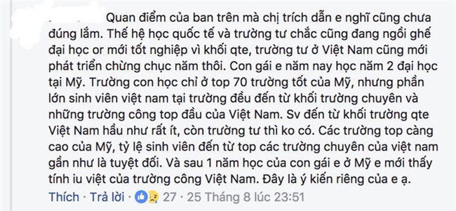 Phụ huynh tranh cãi nảy lửa về việc chọn trường cho con: Bán nhà cũng phải cho bé học trường tư! - Ảnh 3.