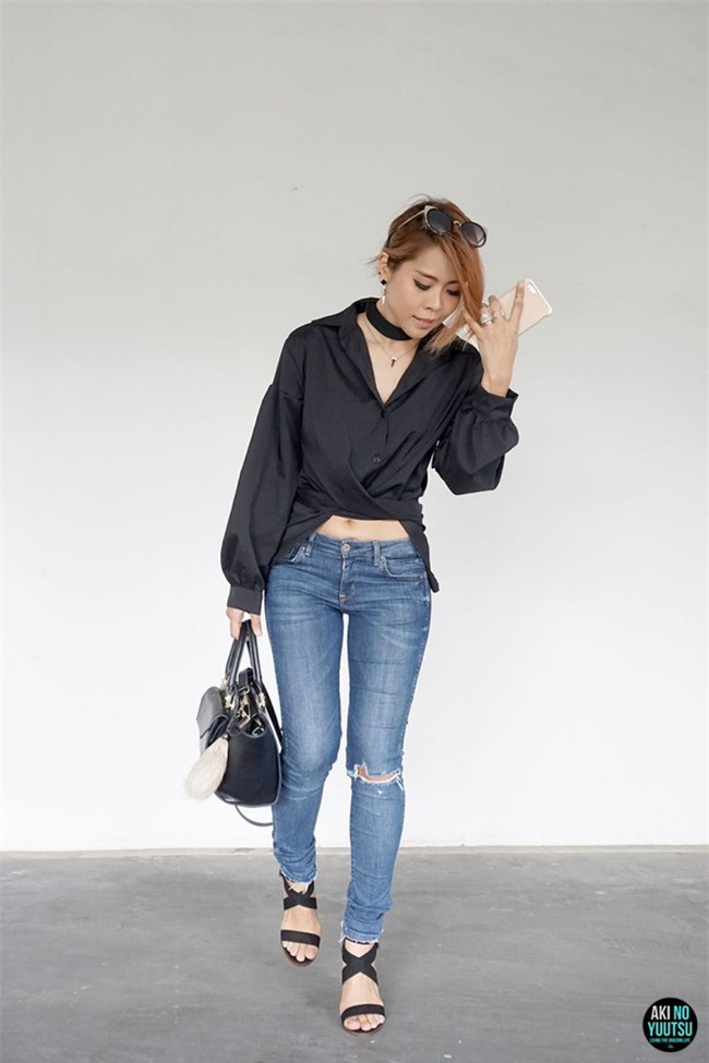 Mặc sơmi tối màu sẽ không còn già nếu bạn nằm lòng 4 bí kíp này - Ảnh 13.