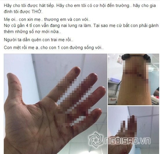 Đông Hùng, ca sĩ Đông Hùng, sao Việt, mẹ Đông Hùng, mẹ Đông Hùng nợ nần, mỹ dung, nhật thủy