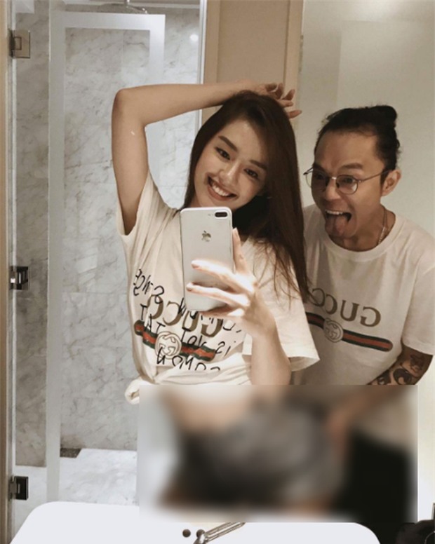 Khánh Linh The Face vô tư đăng ảnh để người yêu đụng chạm vòng 3 lên MXH - Ảnh 1.