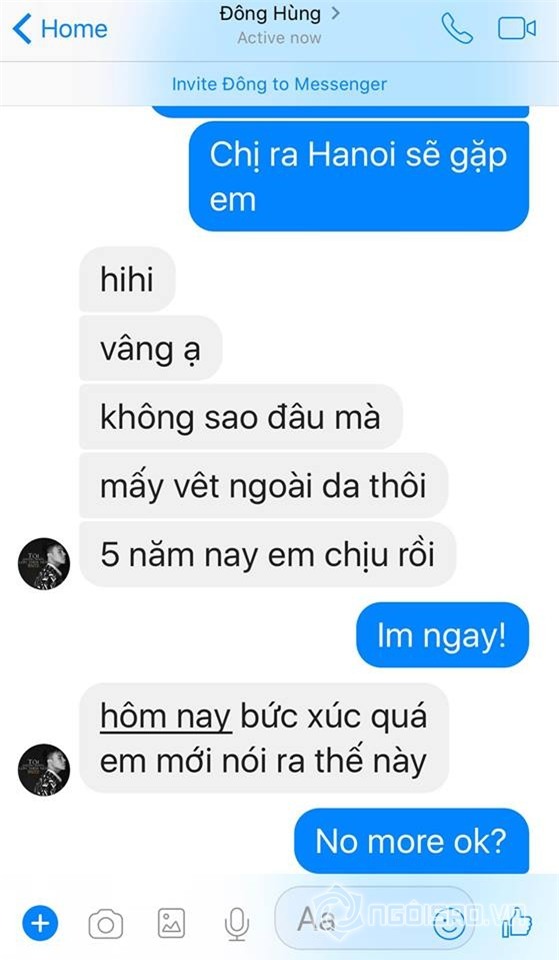 sao việt, pha lê, đông hùng và pha lê, pha lê nhắn tin với đông hùng, đông hùng trả nợ cho mẹ,chuyện làng sao
