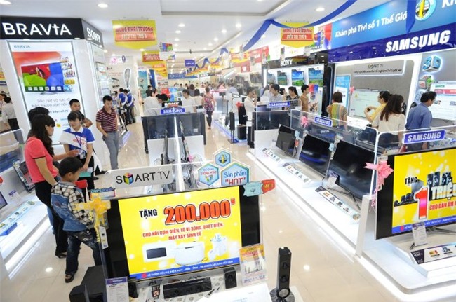 thị trường điện máy, bán lẻ điện máy, Thế giới Di động, Trần Anh, Điện máy xanh, điện máy thua lỗ