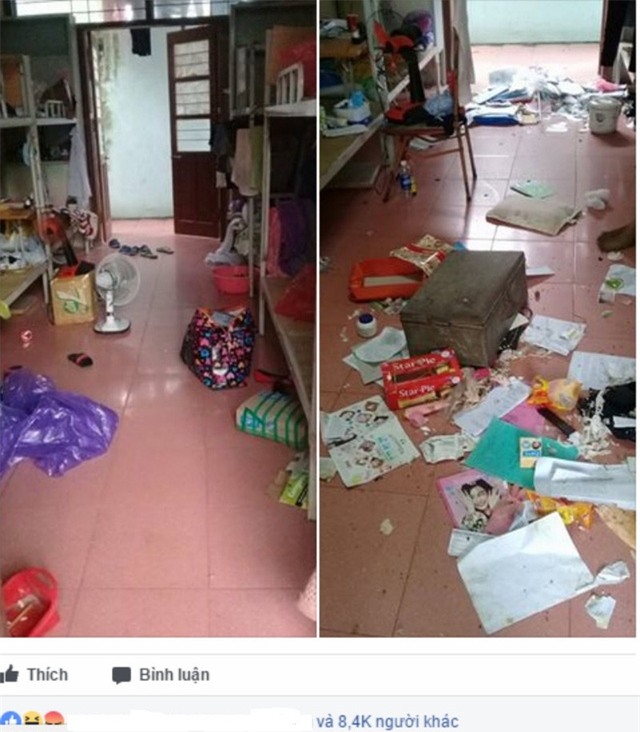 Bãi “chiến trường” được T. dọn dẹp