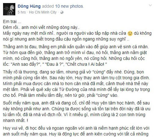 chuyện làng sao,Top 3 Vietnam Idol,ca sĩ đong hùng, đông hùng bị chém, sao Việt