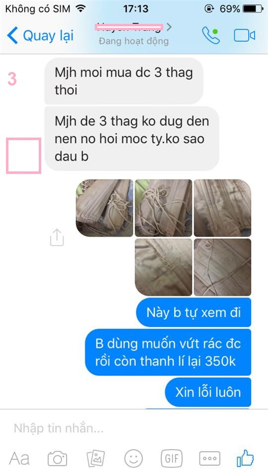 me bim sua quang ngai buc xuc khi mua ao de mong eo thon ma lai bi lua trang tron - 3