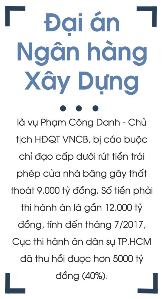 Hứa Thị Phấn, Hà Văn Thắm, Phạm Công Danh, đại án ngân hàng, Trustbank, Oceanbank