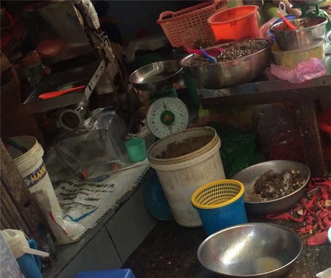 cua đồng, thực phẩm bẩn, canh cua