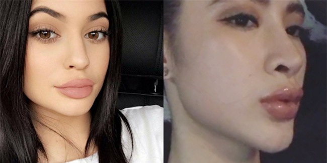 Không chỉ phong cách, môi của Angela Phương Trinh cũng biến thành Kylie Jenner mất rồi - Ảnh 3.