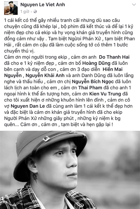 Sau cái kết bi kịch của Người phán xử, dàn diễn viên đồng loạt lên tiếng-2