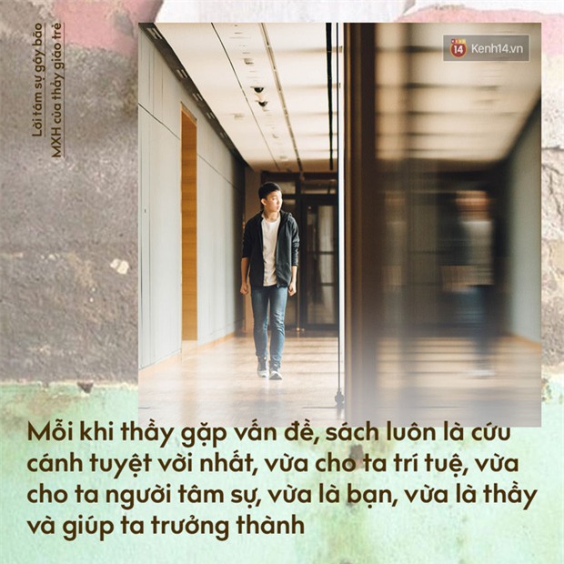 Thầy ơi, em 22 tuổi rồi mà sao thấy chơi vơi quá cùng lời chia sẻ gây sốt MXH của thầy giáo trẻ - Ảnh 4.