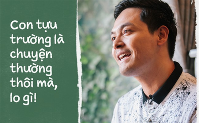 Ngày con tựu trường trong mắt MC Phan Anh: “Chuyện thường ấy mà, lo gì!”