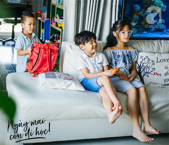 Ngày con tựu trường trong mắt MC Phan Anh: “Chuyện thường ấy mà, lo gì!” - Ảnh 3.