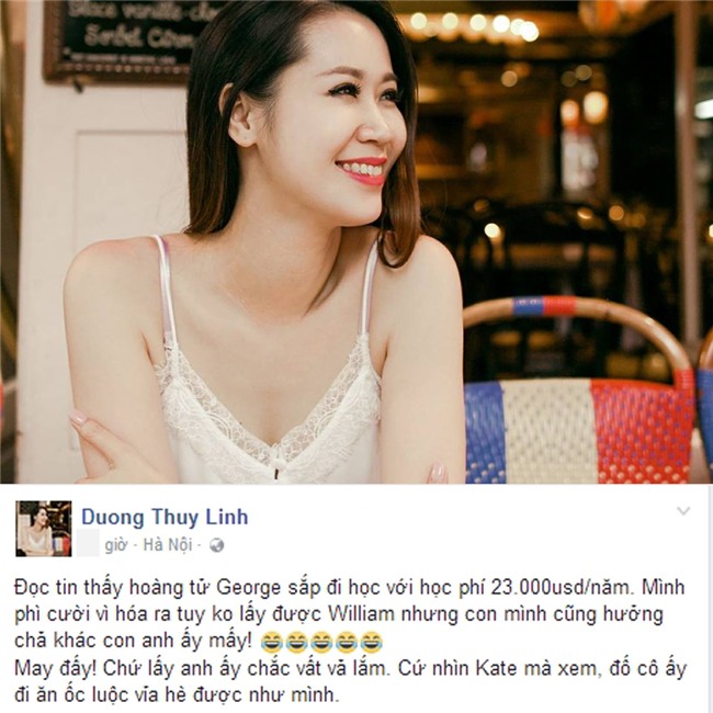 MC Dương Thùy Linh: Con trai tôi được hưởng nhiều thứ không thua Hoàng tử George-3