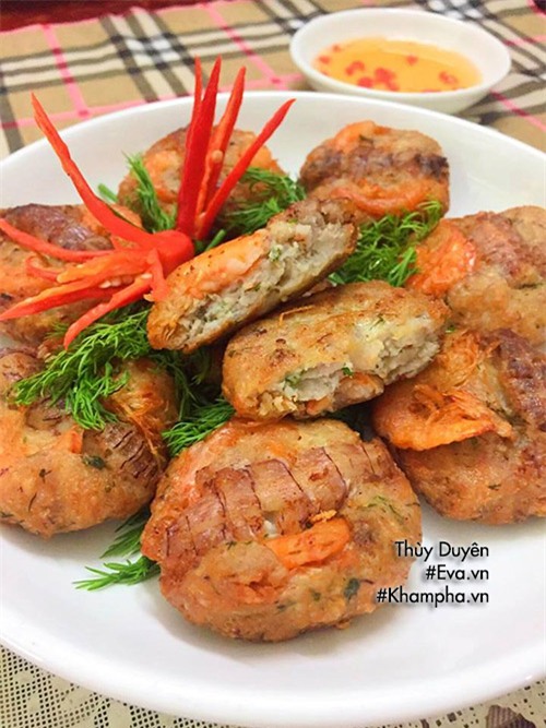 cach lam cha be be tom non "sang chanh" - mon an dang hot cho mang xa hoi - 11